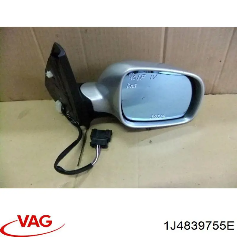 Двигун стеклопод'емника двері задньої, лівої 1J4839755E VAG