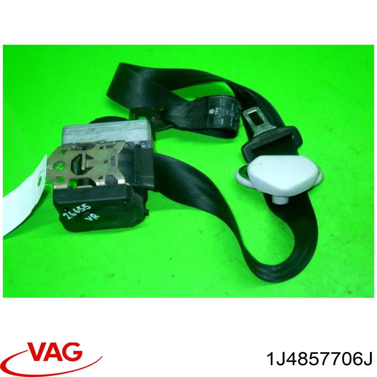Пасок безпеки передній правий VAG 1J4857706J ціна, від 11.52 USD