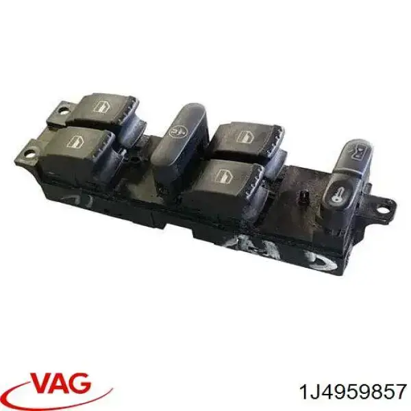 1J4959857 VAG кнопковий блок керування склопідіймачами передній лівий