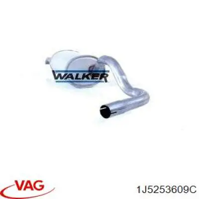 Глушилка задня VAG 1J5253609C