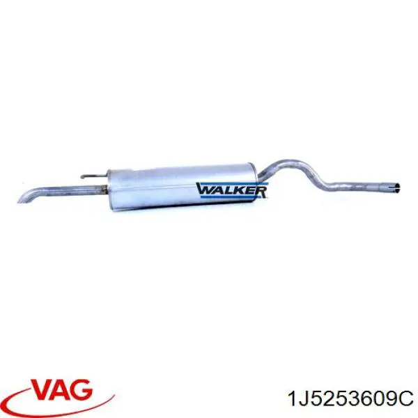 Вихлопна труба VAG 1J5253609C ціна, від 54.87 USD