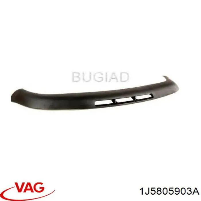 Нижня накладка на передній бампер VAG 1J5805903A ціна, від 13.43 USD
