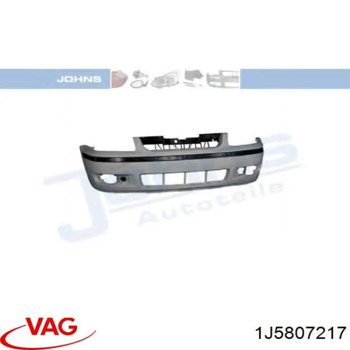 Купити 1J5807217 VAG Буфер (бампер) передній