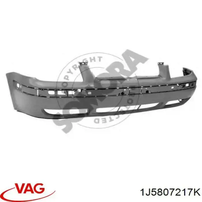 Бампер на авто VAG 1J5807217K ціна, від 59.59 USD