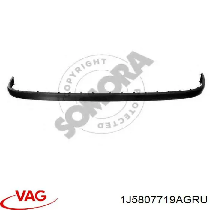 Молдинг переднього бампера VAG 1J5807719AGRU ціна, від 36.35 USD