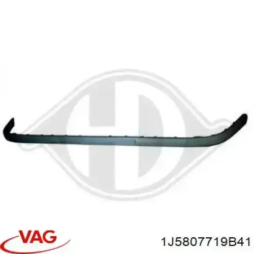 Купити 1J5807719B41 VAG Накладка переднього бампера