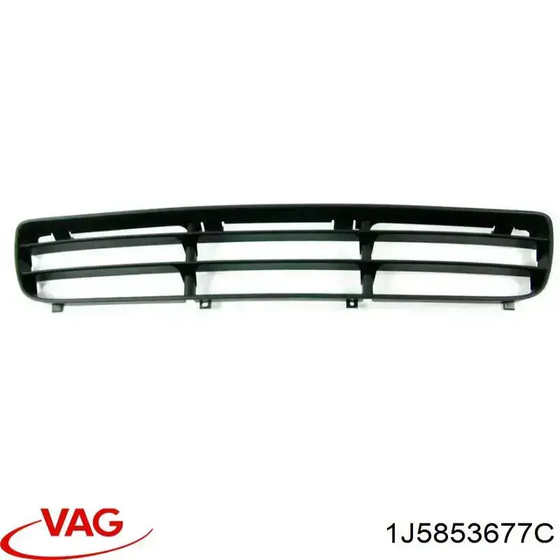 Решітка переднього бампера, центральна VAG 1J5853677C ціна, від 5.37 USD