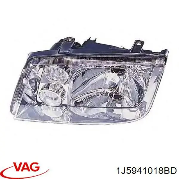 Купити 1J5941018BD VAG Права блок фара