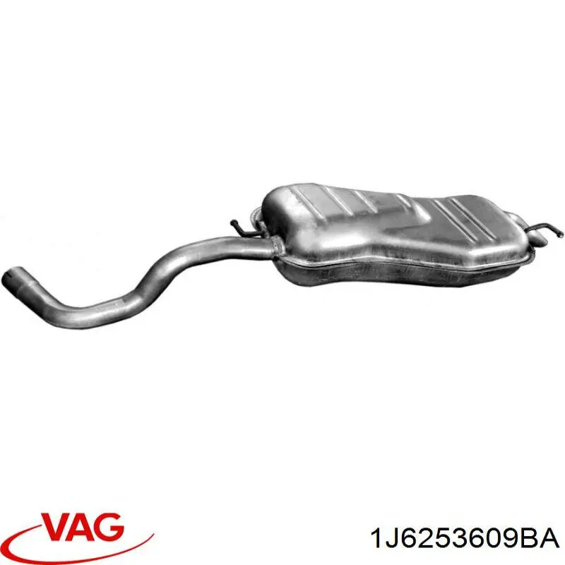 Купити 1J6253609BA VAG Вихлоп