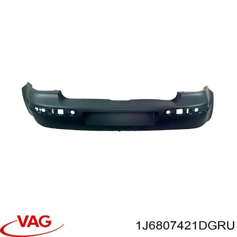Кожух бампера заднього VAG 1J6807421DGRU ціна, від 32.93 USD