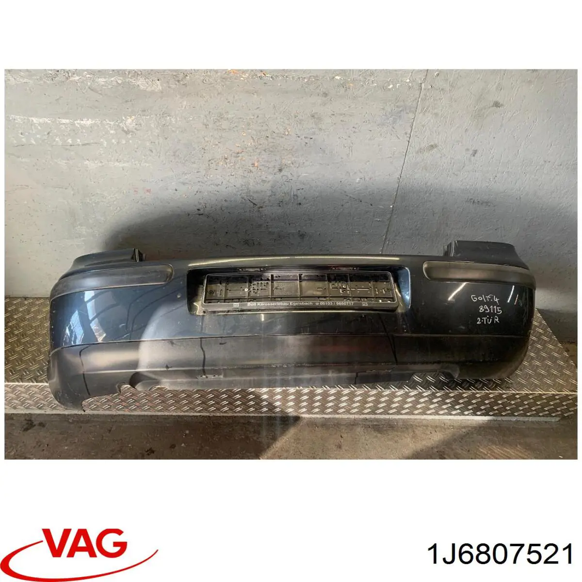 Спойлер заднього бампера 9523967 Starline