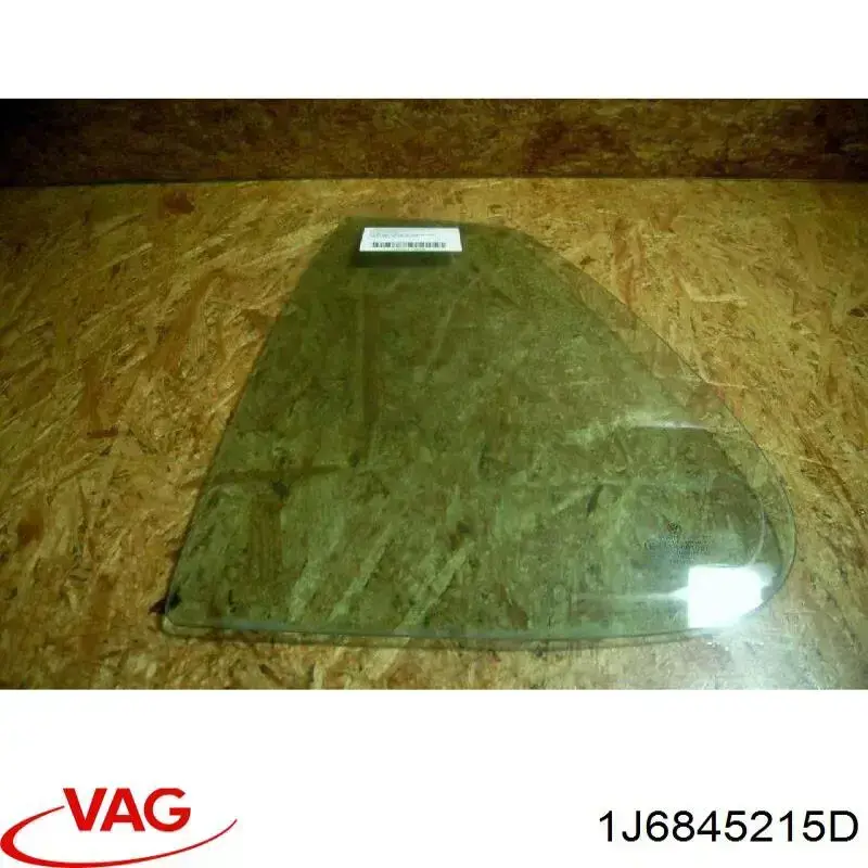 Скло-кватирка двері, задньої, лівої VAG 1J6845215D ціна, від 12.46 USD
