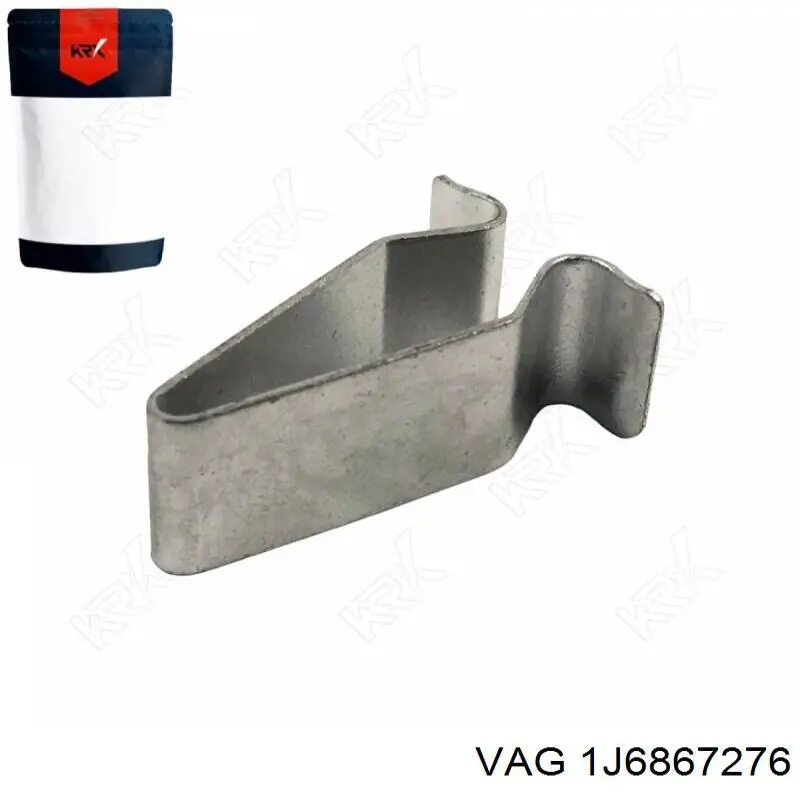 Пістон (кліп) кріплення обшивки дверей VAG 1J6867276 ціна, від 0.56 USD