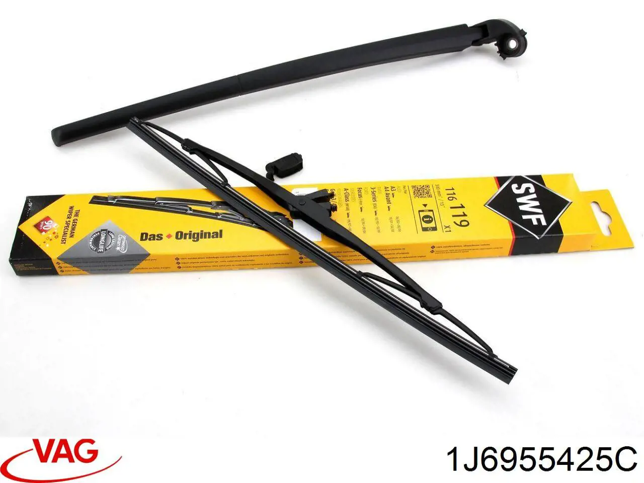 Щітка двірника ліва VAG 1J6955425C ціна, від 5.24 USD