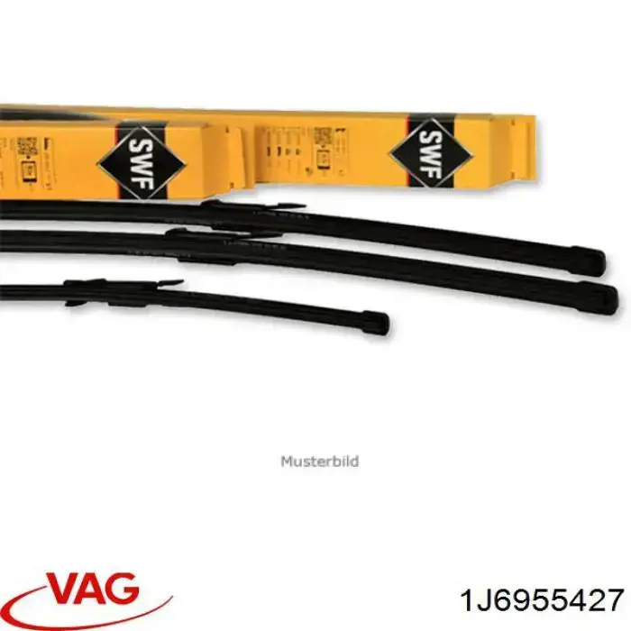 Щітка склоочисника заднього скла VAG 1J6955427 ціна, від 6.00 USD