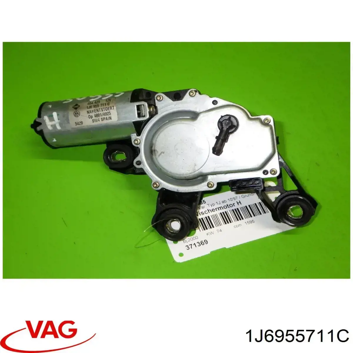 Купити 1J6955711C VAG Двигун склоочисника заднього скла