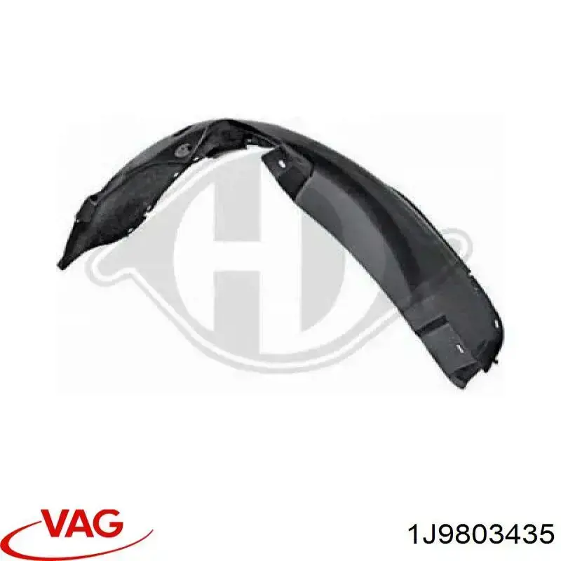 1J9803435 VAG Підкрилок заднього крила, лівий