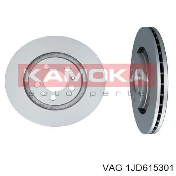 Гальмівні диски передні 1JD615301 VAG