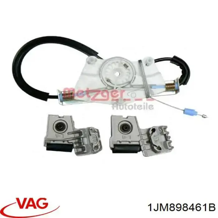 Купити 1JM898461B VAG Ремкомплект механізму склопідіймача передніх дверей
