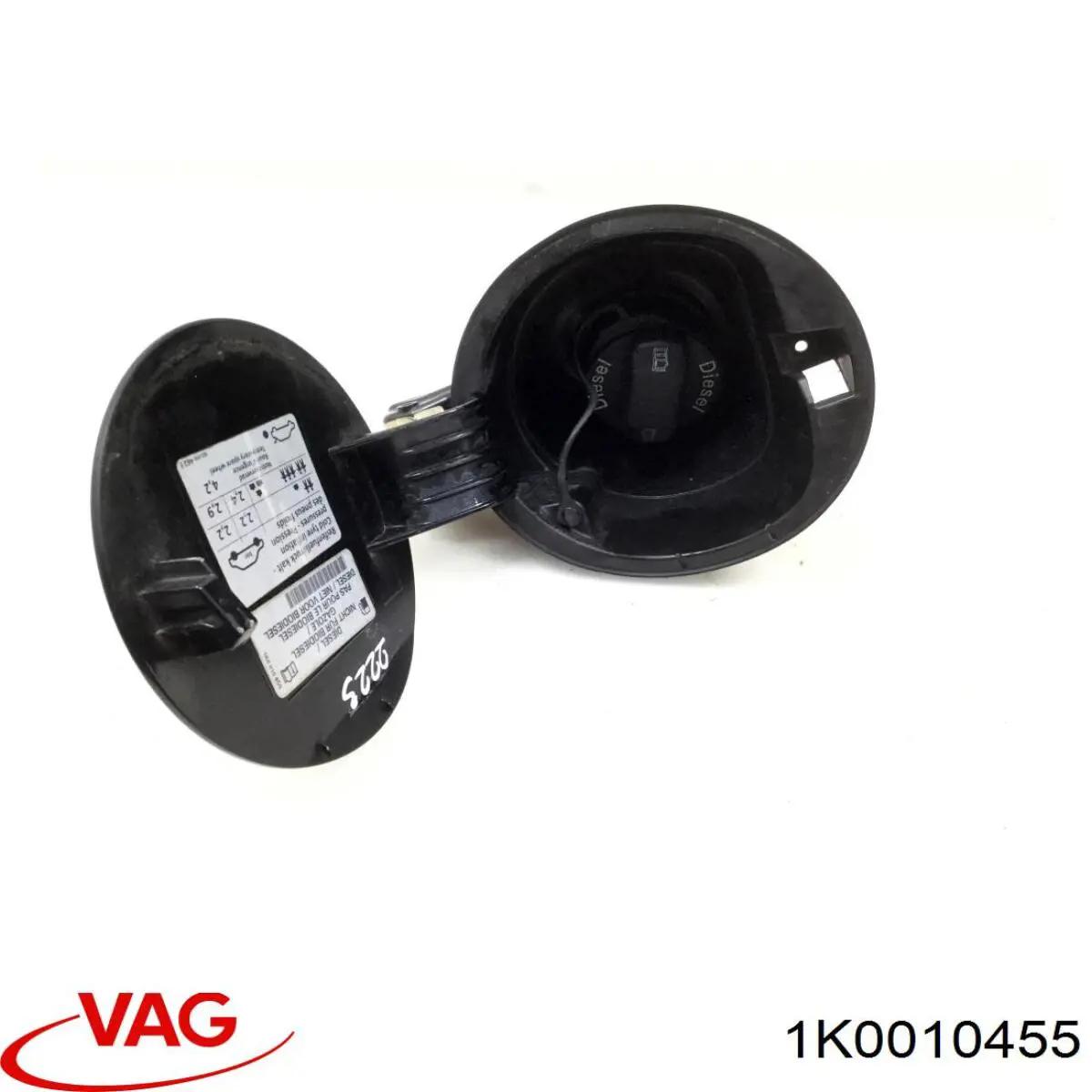 Дверцята бензобака на Volkswagen Passat B8 3G2, CB2