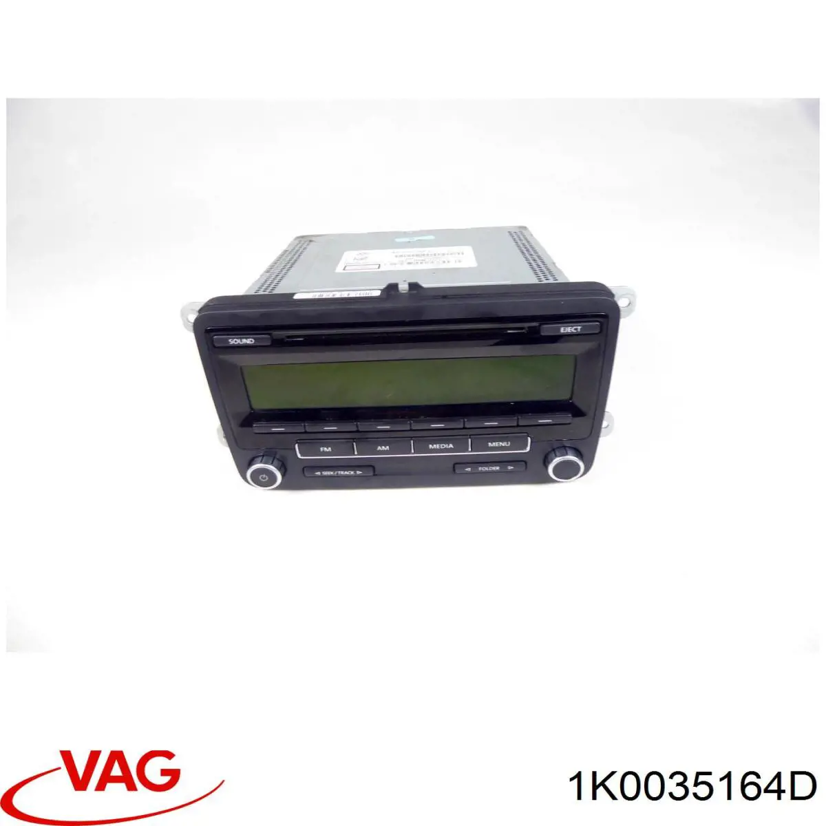 Магнітола (радіо AM/FM) VAG 1K0035164D ціна, від 18.75 USD