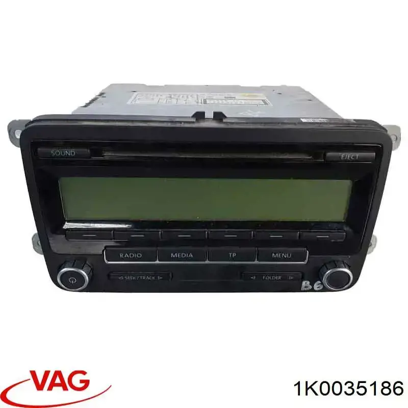 Магнітола (радіо AM/FM) VAG 1K0035186 ціна, від 33.86 USD