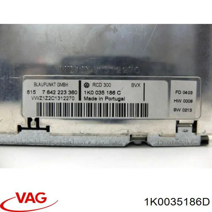 1K0035186D VAG 