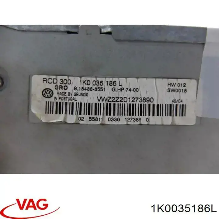 VAG 1K0035186L