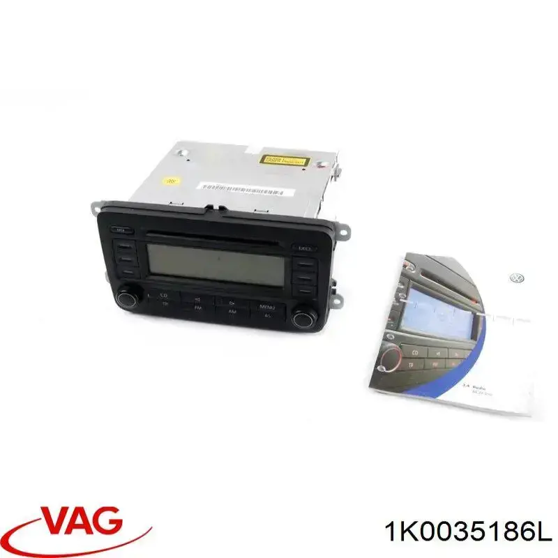Магнітола 1K0035186L VAG