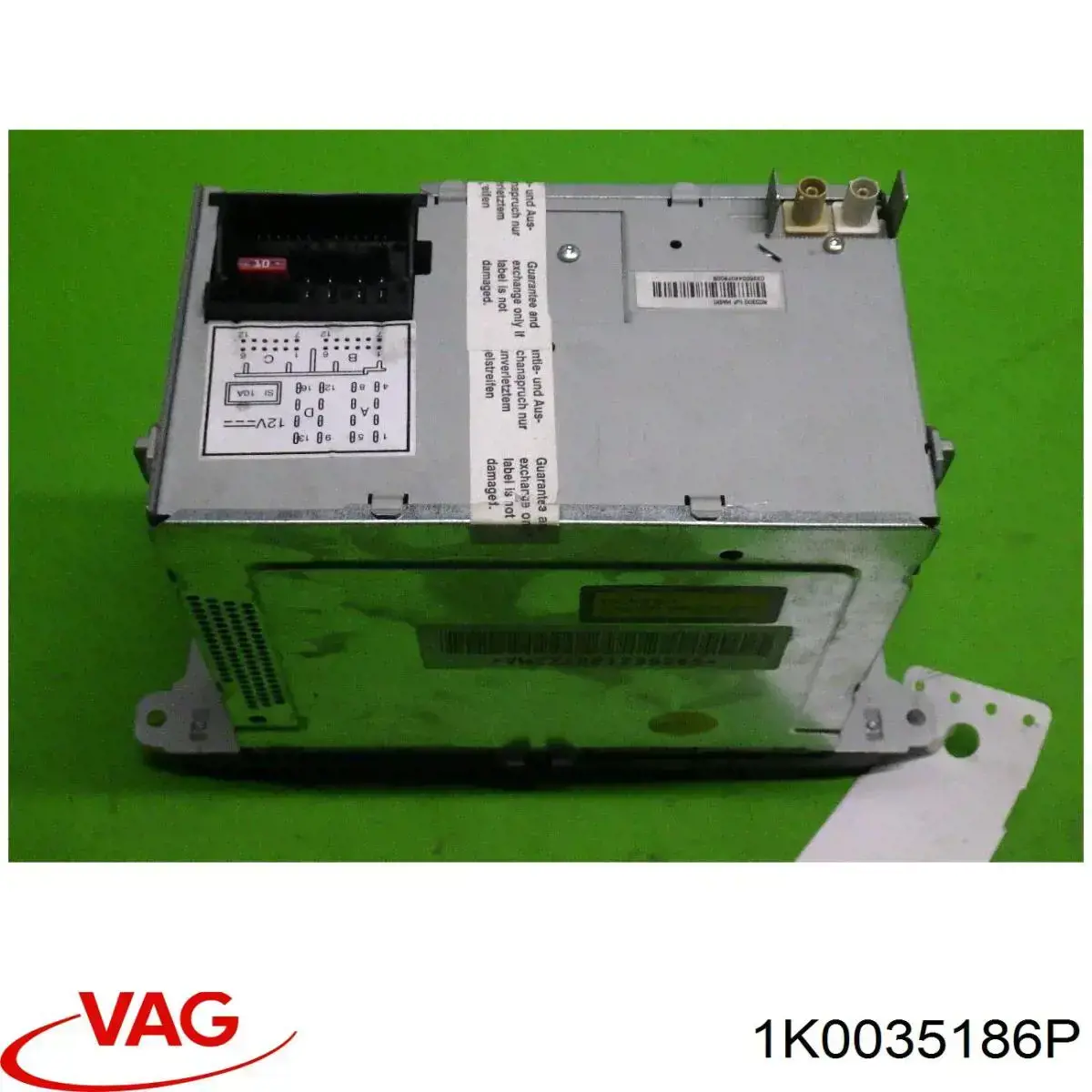 Магнітола (радіо AM/FM) VAG 1K0035186P ціна, від 11.85 USD
