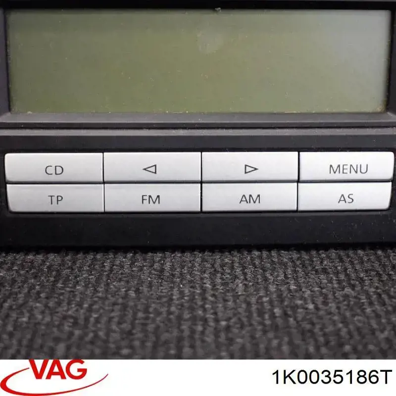 1K0035186T VAG Магнітола (радіо AM/FM)