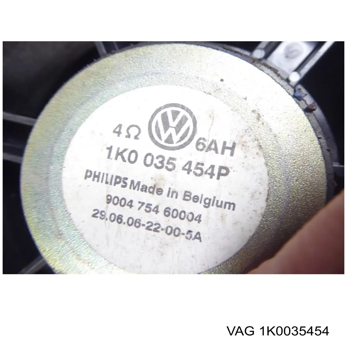 Динамік передньої двері 1K0035454 VAG