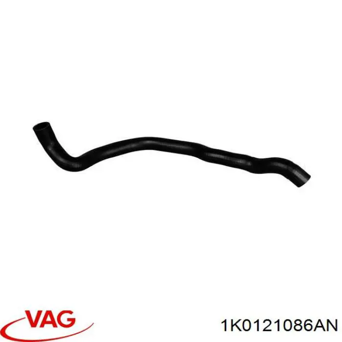 Купити 1K0121086AN VAG Шланг/патрубок радіатора охолодження, нижній
