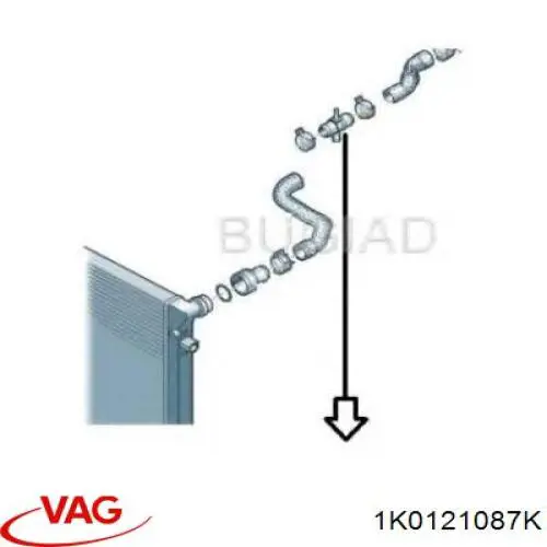 1K0121087K VAG 