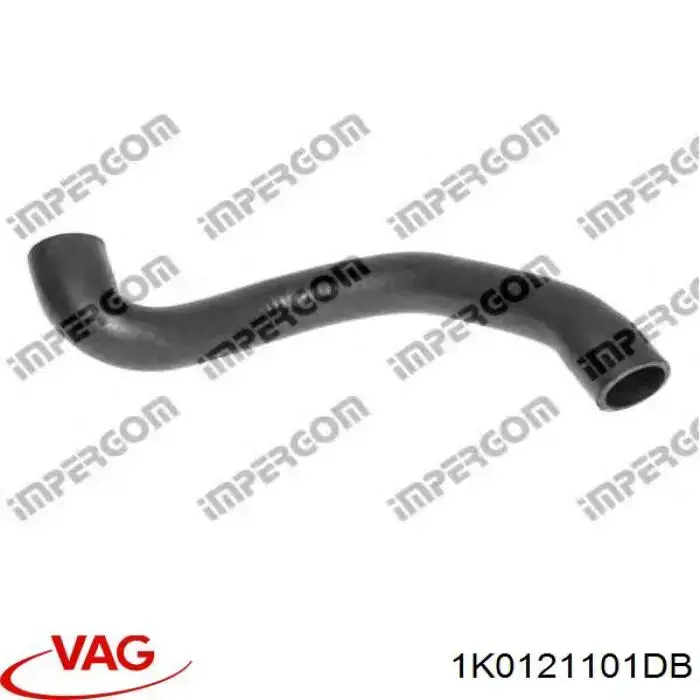 Шланг/патрубок системи охолодження VAG 1K0121101DB ціна, від 8.98 USD