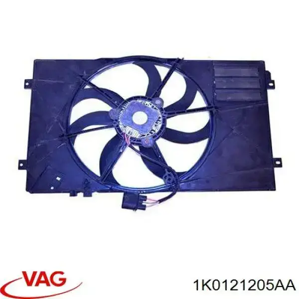 Купити 1K0121205AA VAG Дифузор вентилятора