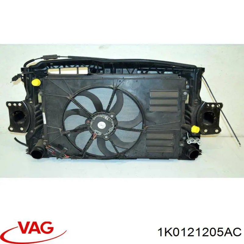 1K0121205AC9B9 VAG дифузор (кожух радіатора охолодження)