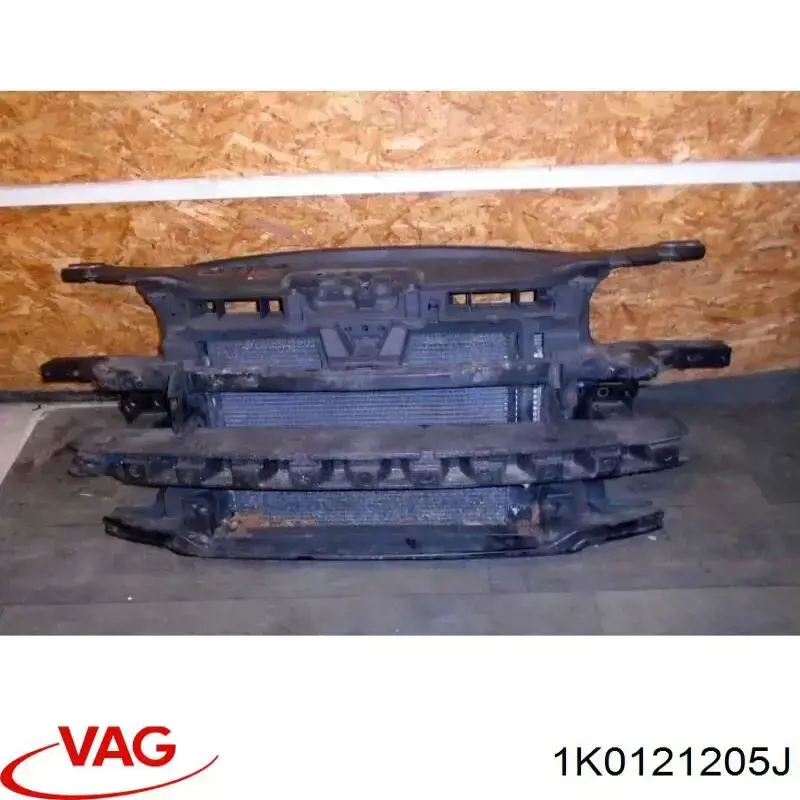 Дифузор (кожух) радіатора охолодження 1K0121205J VAG