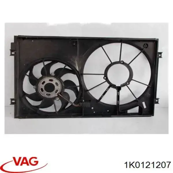 Купити 1K0121207 VAG Дифузор вентилятора