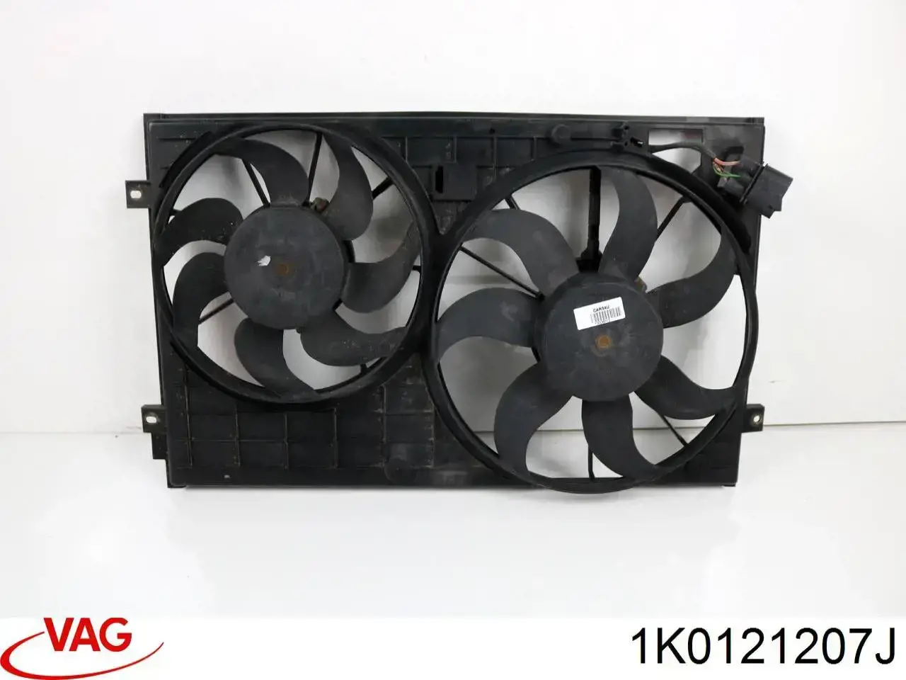 Дифузор (кожух) радіатора охолодження VAG 1K0121207J ціна, від 12.67 USD