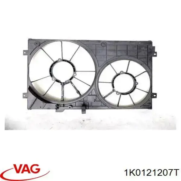 1K0121207T VAG Облицювання рамки радіатора
