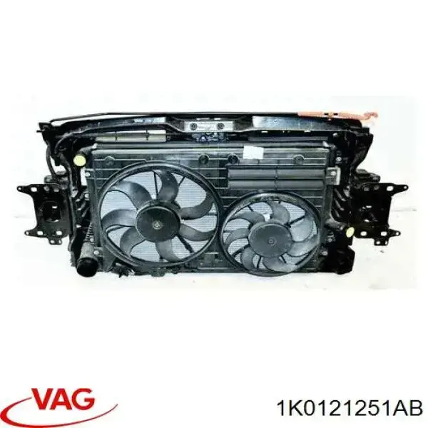 Радіатор основний VAG 1K0121251AB ціна, від 58.69 USD