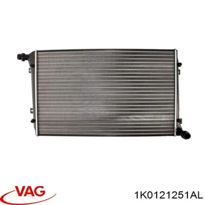 Радіатор 1K0121251AL VAG