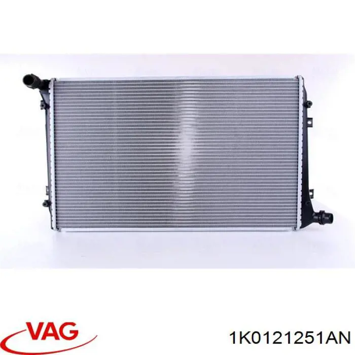 1K0121251AN VAG радіатор охолодження двигуна