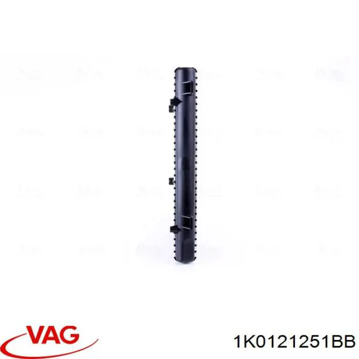Купити 1K0121251BB VAG Радіатор двигуна