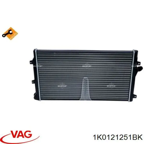 Радіатор охолодження VAG 1K0121251BK