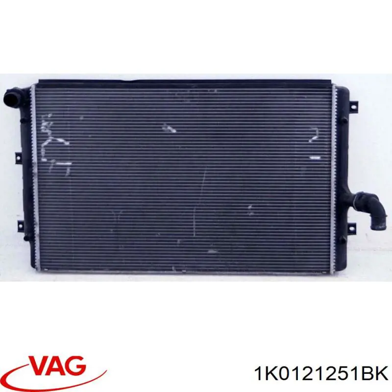 1K0121251BK VAG Радіатор охолодження двигуна