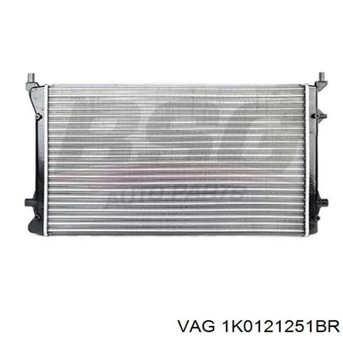 Радіатор 1K0121251BR VAG