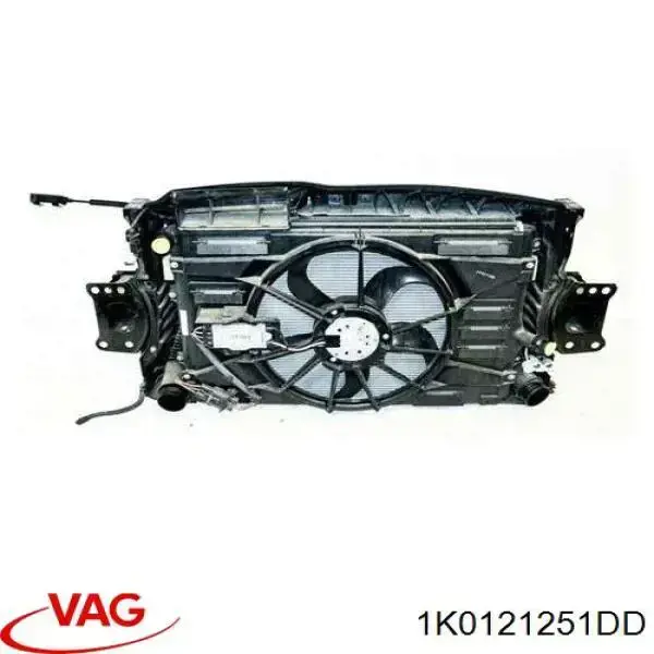 1K0121251DD VAG радіатор охолодження двигуна