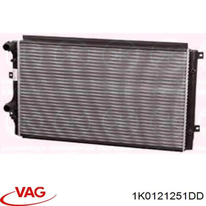 1K0121251DD VAG Радіатор охолодження двигуна